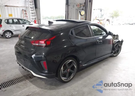 2019 Hyundai Veloster Turbo from USA, damaged, VIN KMHTH6ABXKU005383